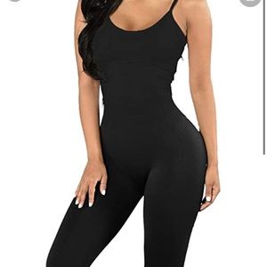 One piece body suit black medium